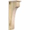 Ekena Millwork Huntington Rough Sawn Corbel w/Backplate, Douglas Fir, 6"W x 10"D x 26"H COR06X10X26HUN01RDF - alternate 1